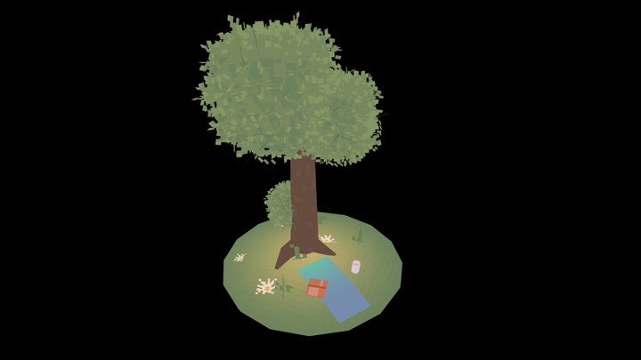 Shady Spot 3D Model