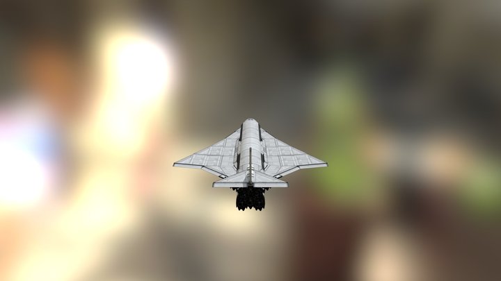X-48 Ascending Star Mk_1 Sketchfab 3D Model