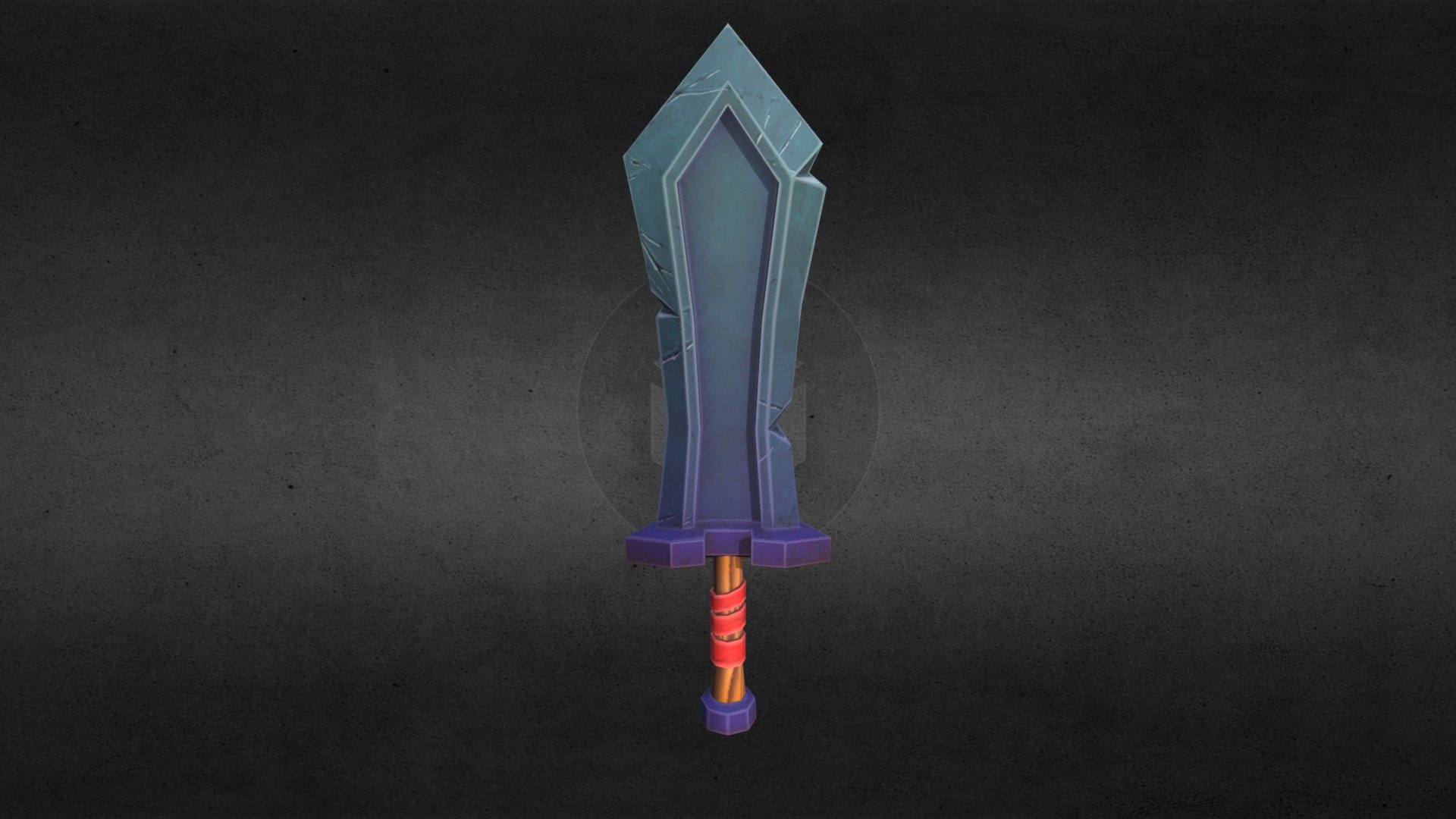 stylized great sword - Download Free 3D model by Jose Daniel Montelongo ...