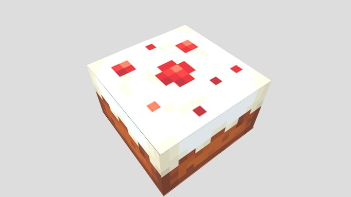 Pastel Minecraft 3D Model