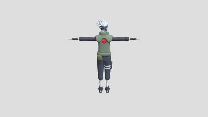 Kakashi 3D Model