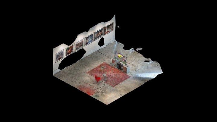 BLOODY MEMORIES. Remembrance via Dioramas, 2023 3D Model