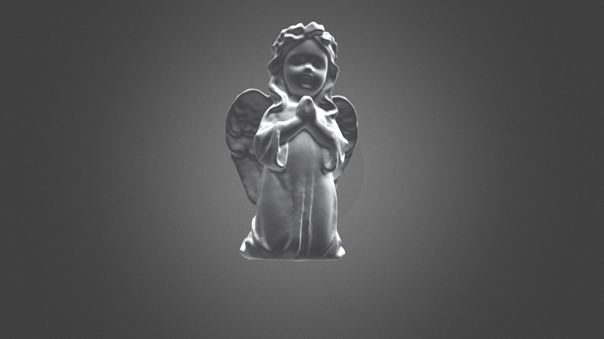 ANGEL Mesh No Texture by POP (stl)