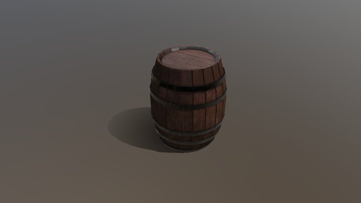 Barrel 3D Model