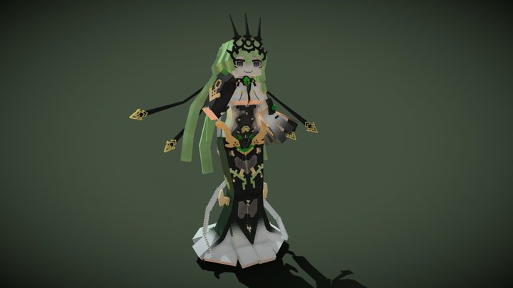 逐火十三英桀-梅比乌斯 3D Model