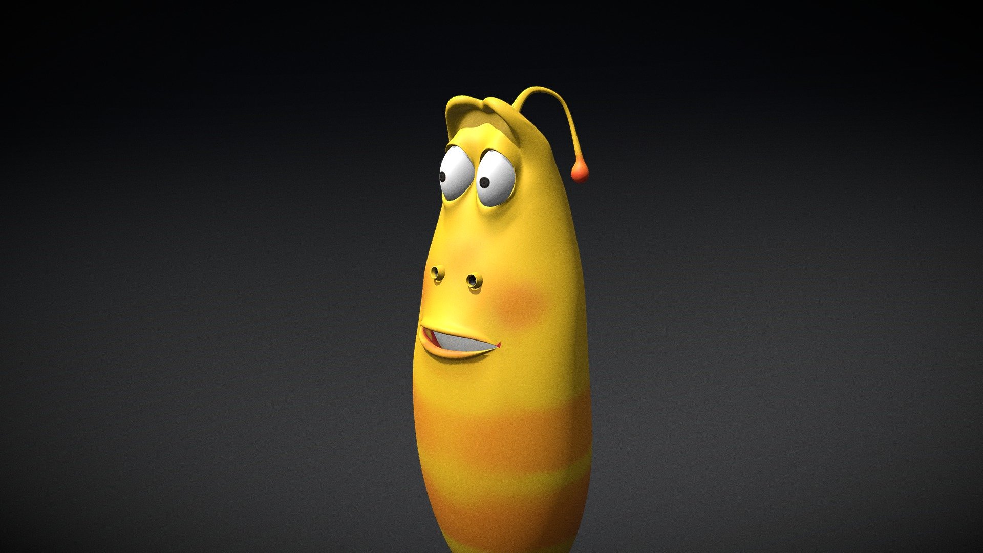Yellow Larva - Download Free 3D model by Son (@son30031996) [4319014]