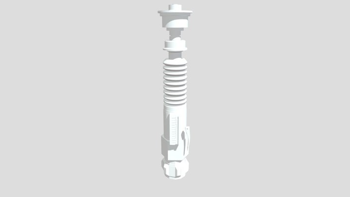 Sabre de luz 3D Model