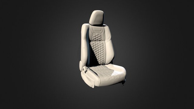 С подголовником 3D Model