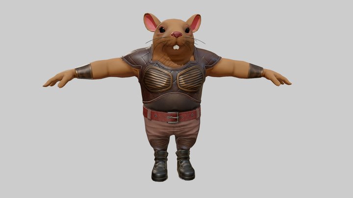 ArmorRat_final 3D Model