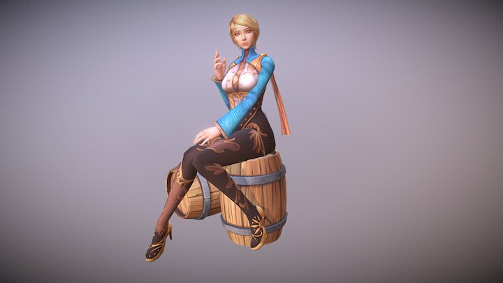 Nena_ Granado Espada 3D Model
