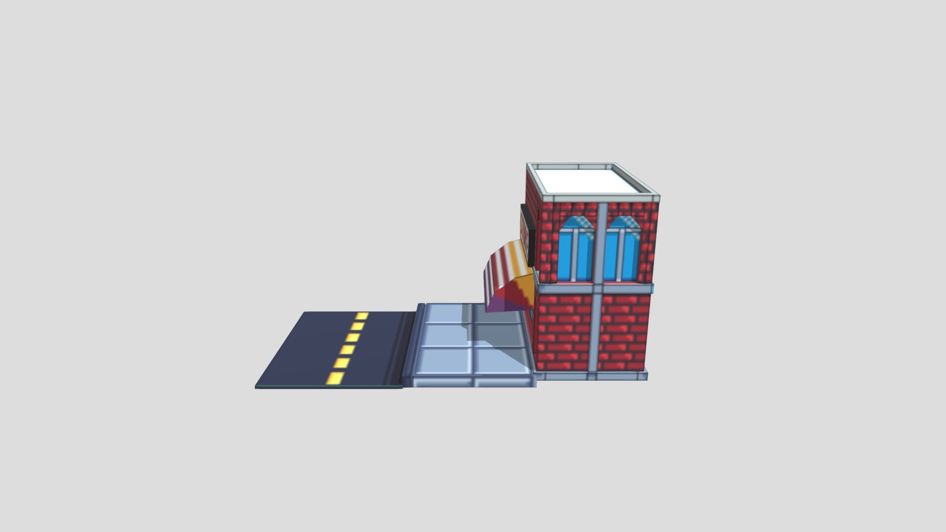 Edificio - 3D model by juantecno180 [431aa0c] - Sketchfab