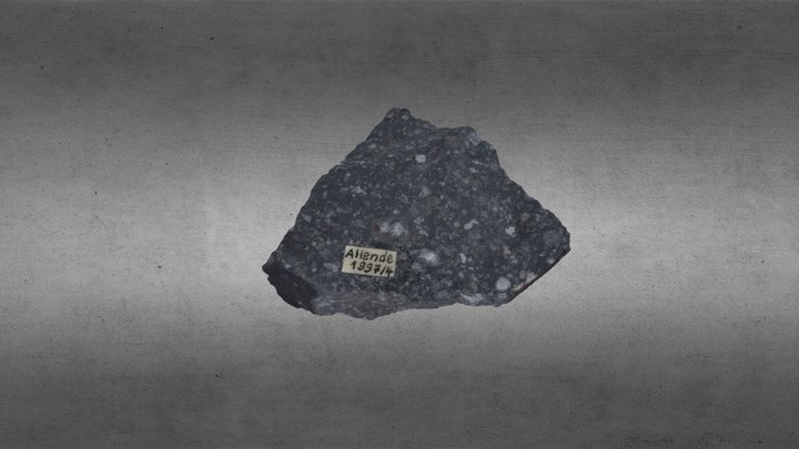 Allende Meteorite 3D Model