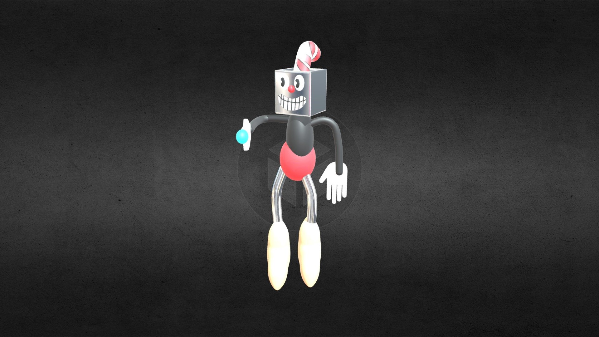 Cuphead - 3D model by sidarthmenon [431b173] - Sketchfab