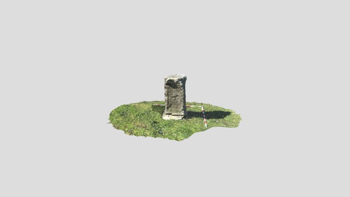 Altar o pedestal Grijalba 3D Model