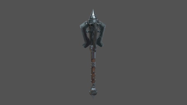 Steel War Maze 3D Model