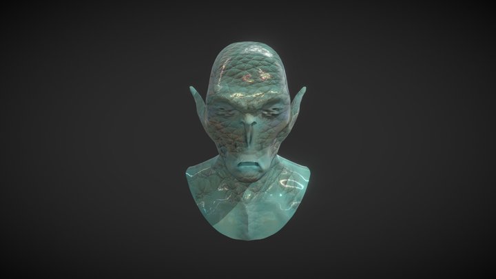 cara base 3D Model
