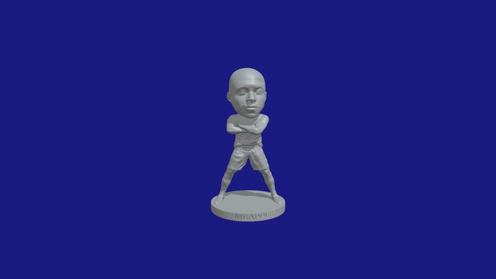 Kylian Mbappe Goal Celebration - France 3D Model