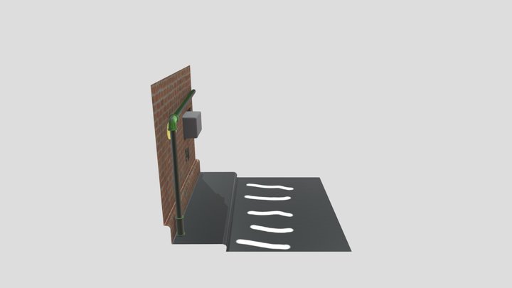 Alley 3D Model