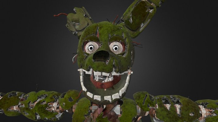 Springtrap 3d Models Sketchfab