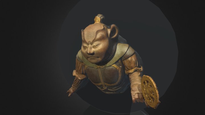 毘羯羅 播州清水寺 薬師堂 3D Model