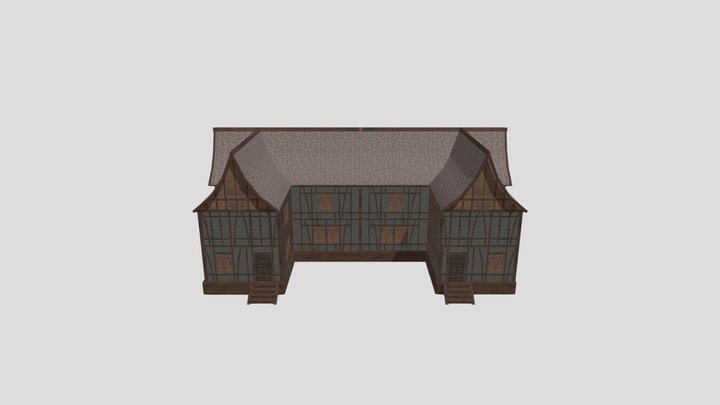 House 4x4 3D Model