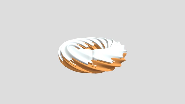 Donut 3D Model