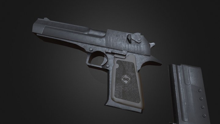 Desert Eagle 3D Model