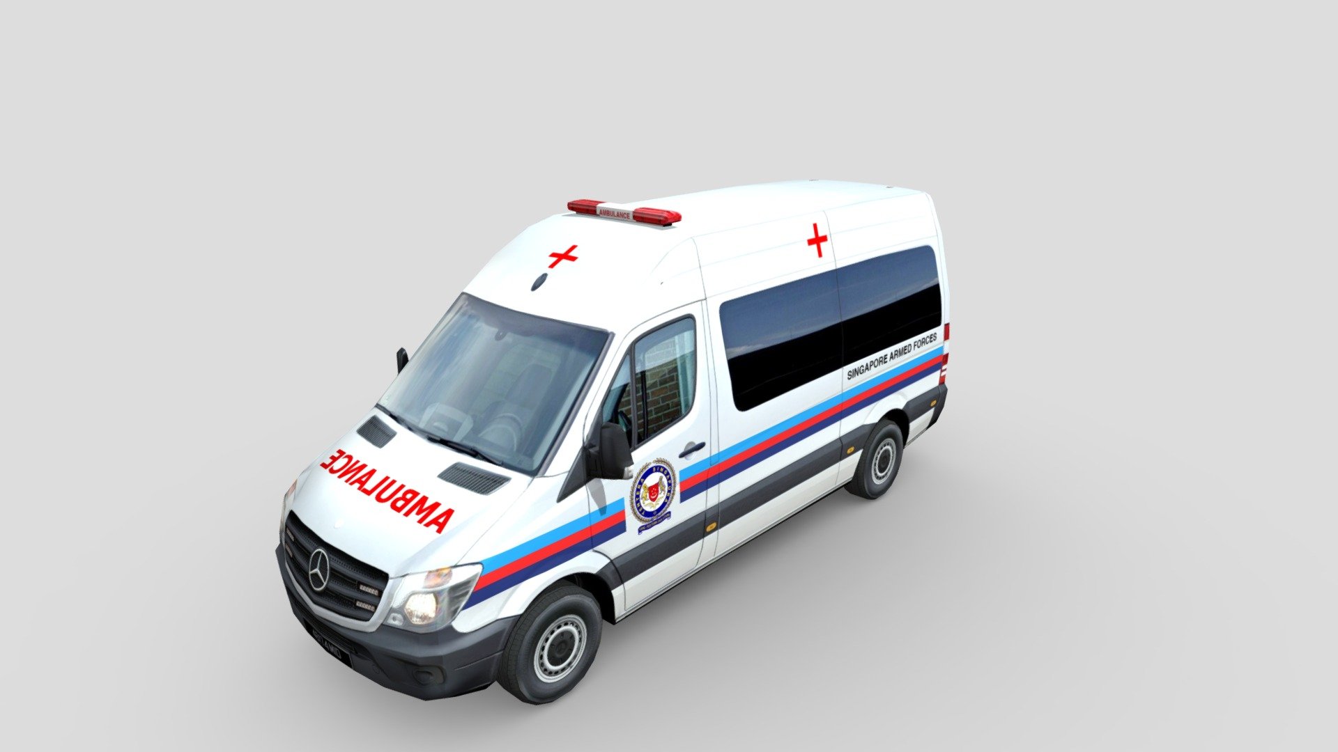 SAF Ambulance - 3D model by RSAF Open House 2021 (@affertog) [432122f ...