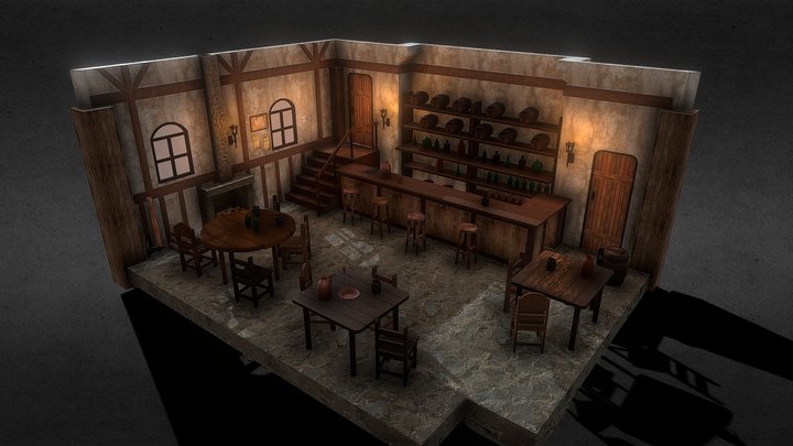 minecraft medieval tavern