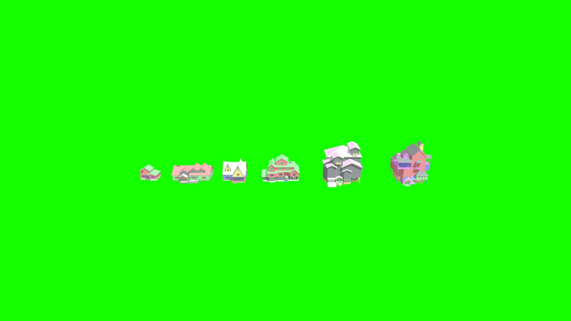 hello neighbor House comparison size