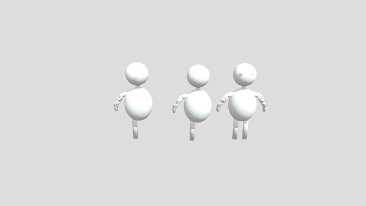 pagal beta 3D Bittu father model 3D Model