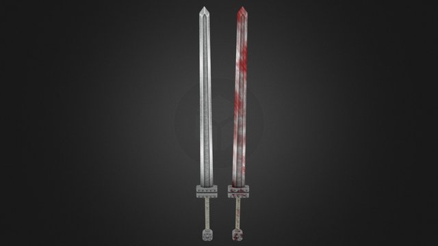 BERSERK Guts Sword- GoldenAge - 3D Model