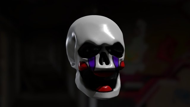 The Puppet Skull 3D Model