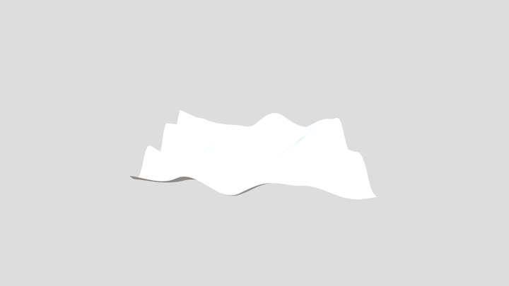 Perlin Terrain 3D Model