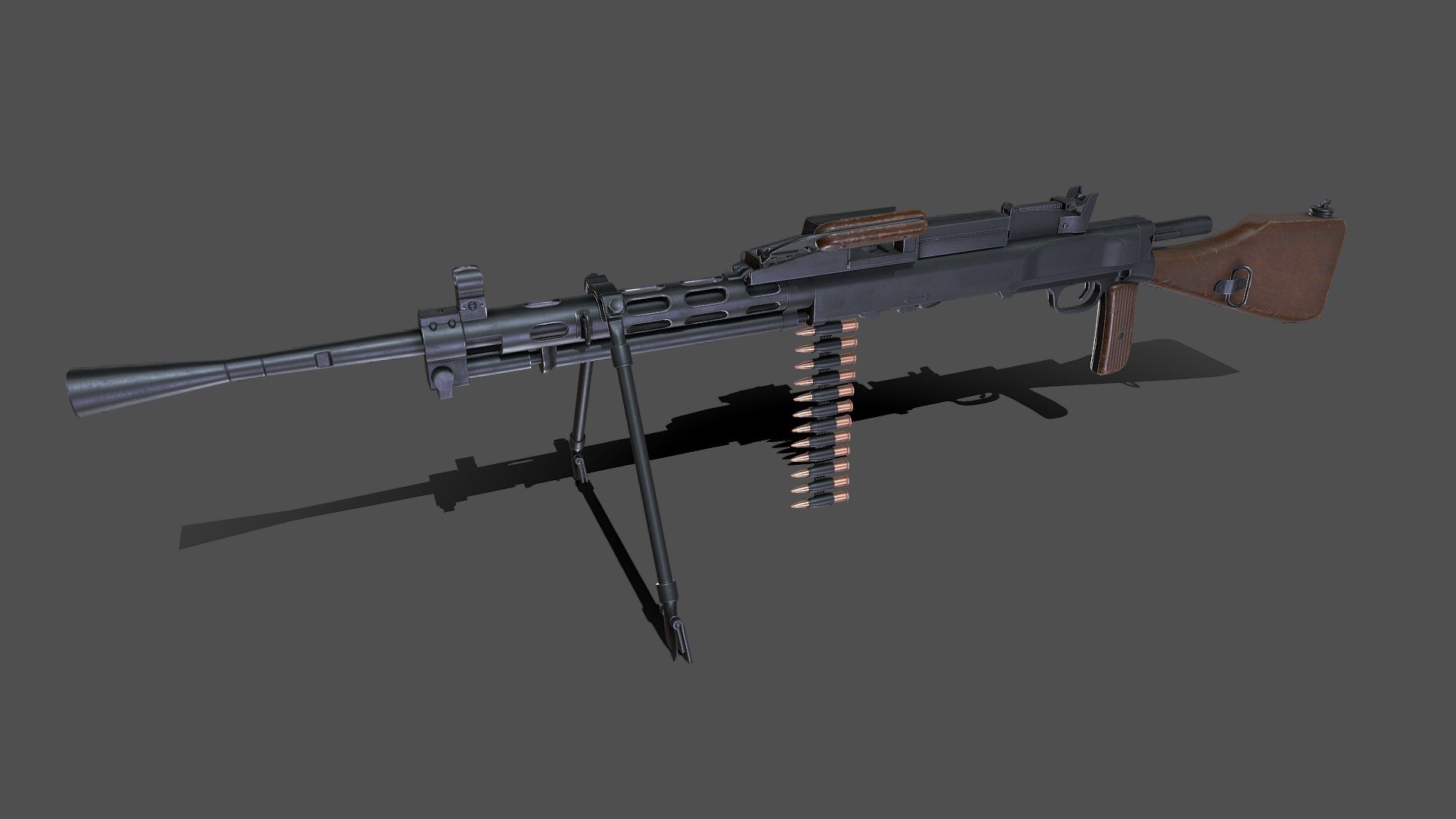 RP-46 Machine Gun - Buy Royalty Free 3D model by MaX3Dd [43239de ...