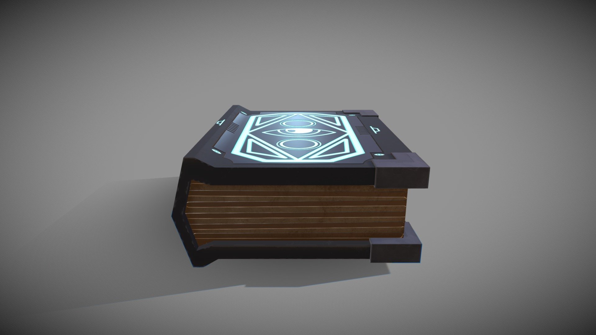 Ancient Book - 3D Prop - 3D model by NachoRiveraG [4324e8d] - Sketchfab