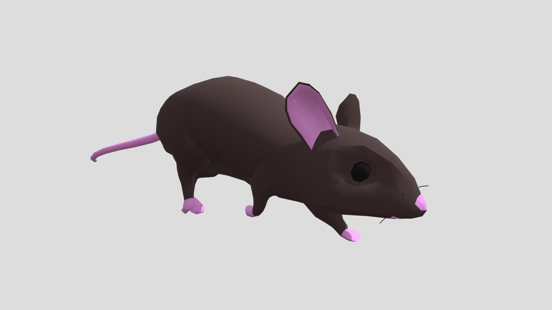 Mouse - Buy Royalty Free 3D model by NatalieV [4324e96] - Sketchfab Store