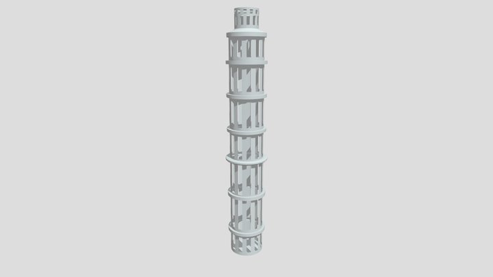 Building_LeaningTowerofPisa 3D Model