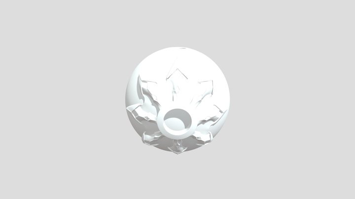 Деталь 1 версия 2 чакра + бусина пара_ предпросм 3D Model