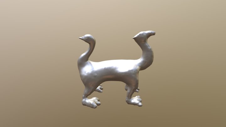 Two Headed Dog 3D Model