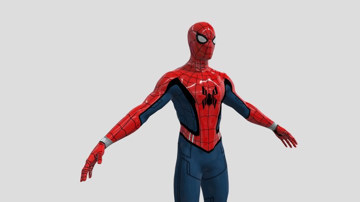 Spider-Man from Marvel Zombies 3D Model