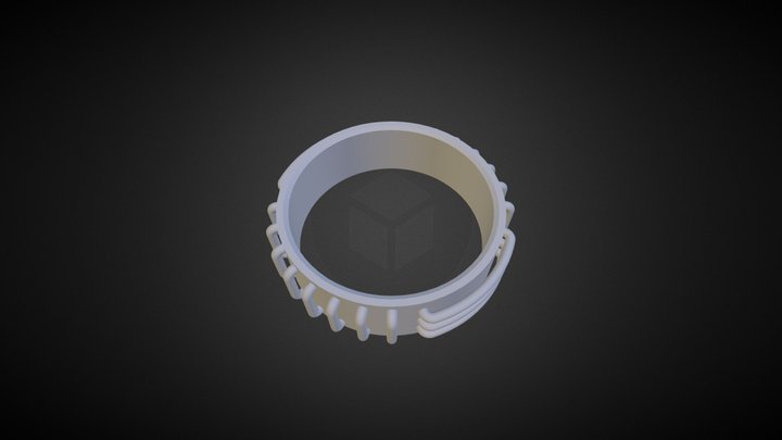 Sci-fi Ring  3D Model