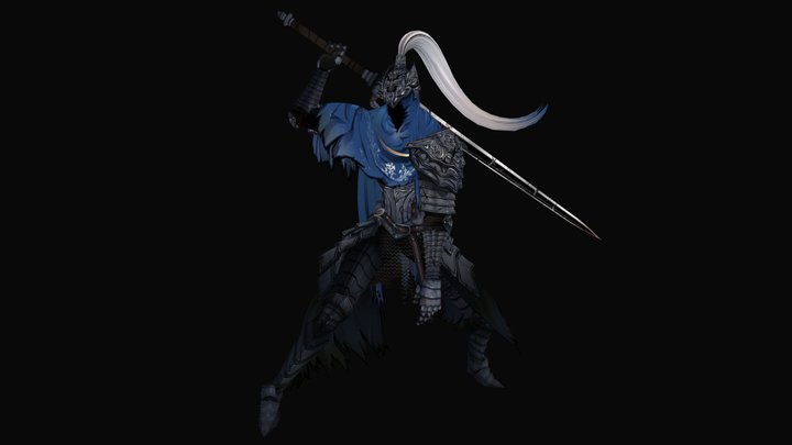 Dark Souls - Knight Artorias 3D Model