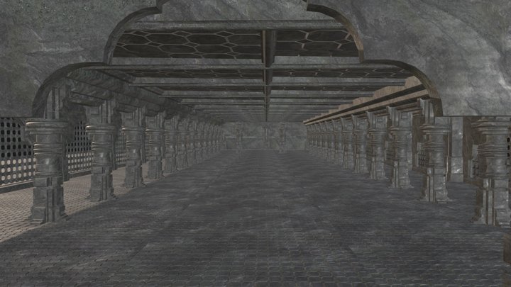 3DTemple Modeling & Texturing 3D Model