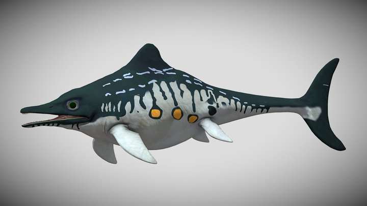 WWD Opthalmosaurus – Kostenloses 3D-Modell STL