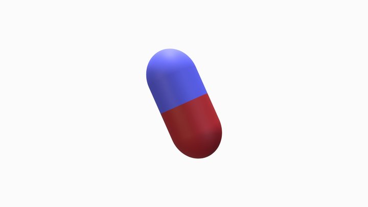 Drug Pill 3D Model