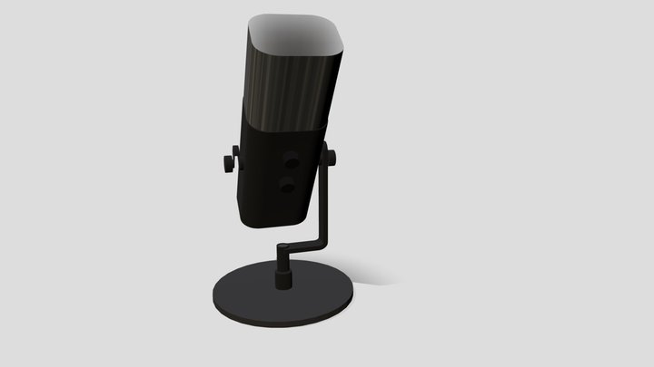 Realistic Mic 3D Model