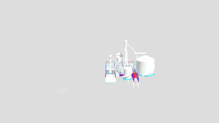 3D Casa De Máq. Pascoal R03 3D Model