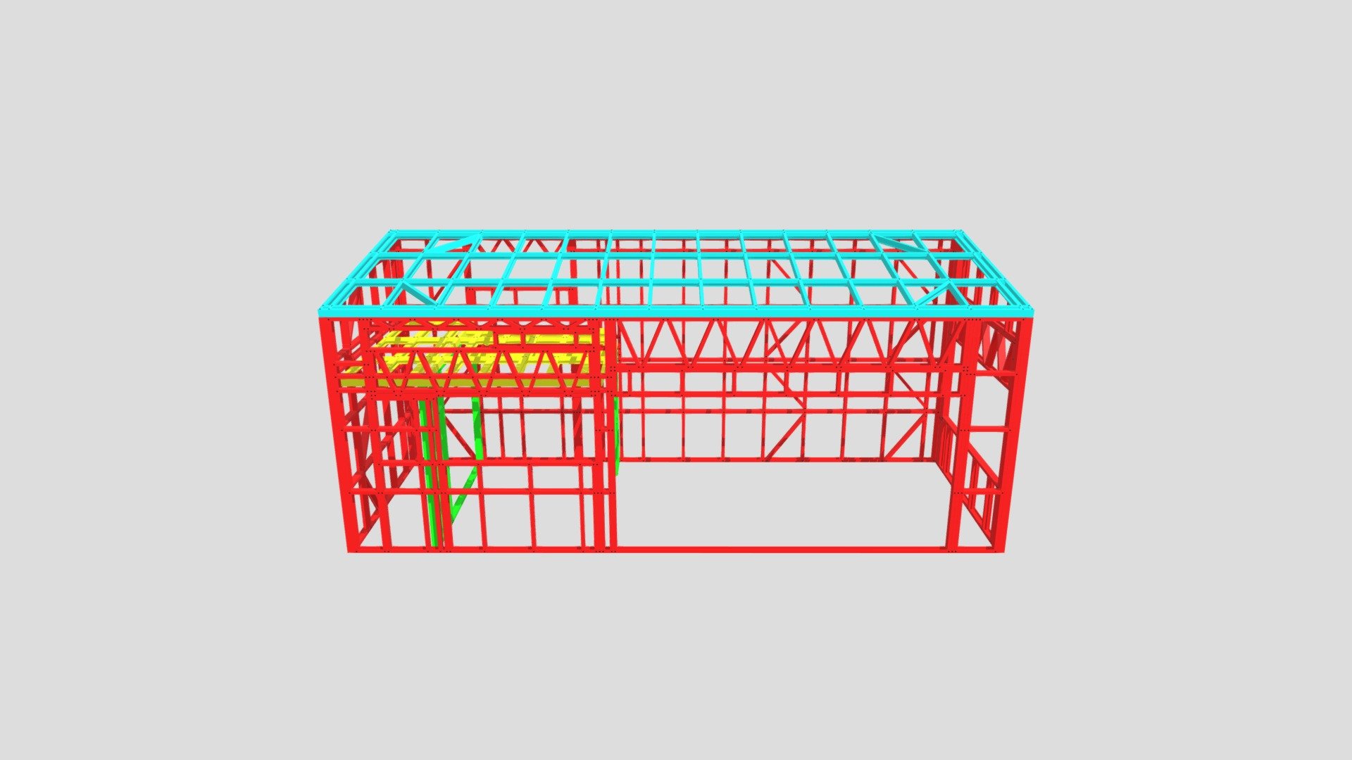 BS - Tiny Home: 8.0m x 2.9m Rev2 - Download Free 3D model by Steel ...