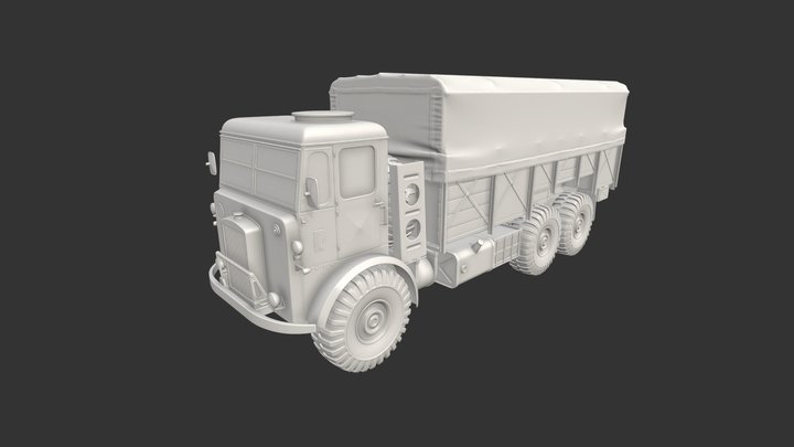 Blockout Highpoly 3D Model